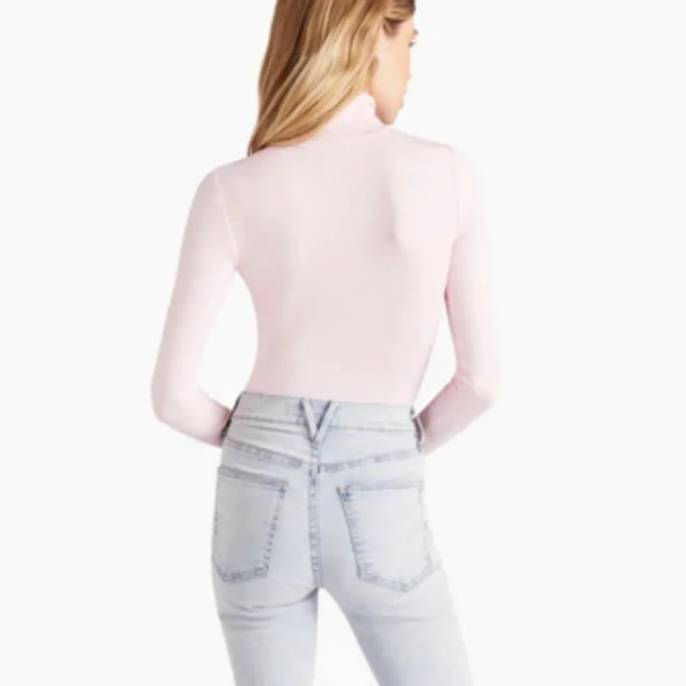 Hill House The Luna Bodysuit - Petal Pink Jersey